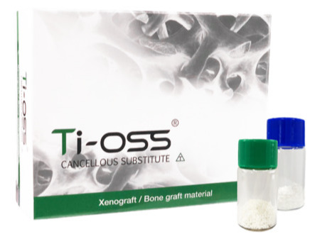 Ti-oss® bovinní granulát 1.0g / 2.3cc(ml), objem 2.3 cm3, velikost zrna 0.5-1.2mm 10-0512